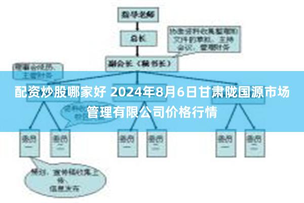 配资炒股哪家好 2024年8月6日甘肃陇国源市场管理有限公司价格行情